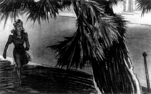 Shadow of a Doubt (1943) - pre-production drawing